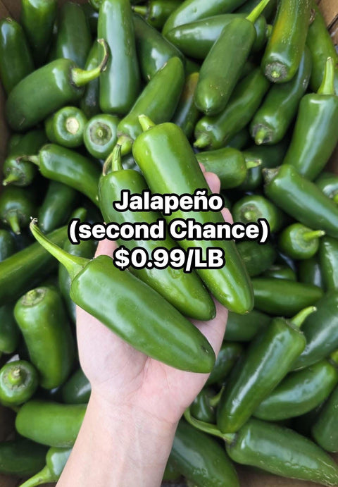 Imperfect Jalapeno Pepper (Second Chance) (LB)