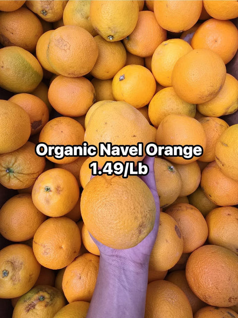 Orange Navel Organic 35LB