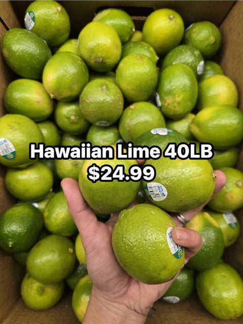 Hawaiian Lime Case 40LB (CaseLot) - Producecart