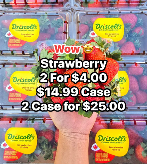 Strawberry 8x1LB (Case Lot) (Promo)
