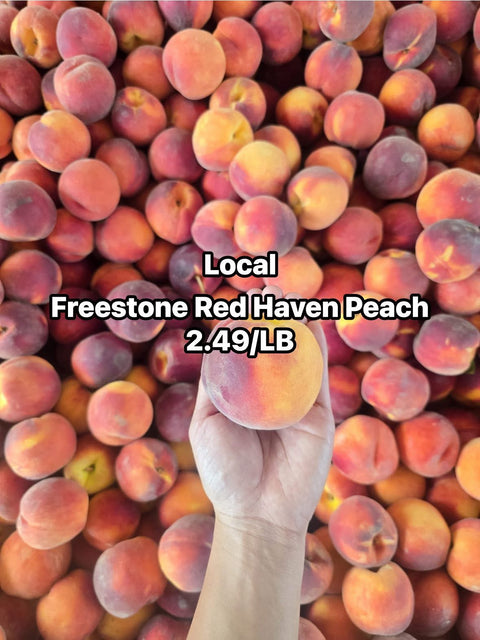 Peach Freestone Red Haven (Promo)(Local)