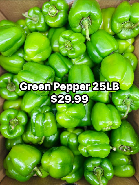 Green Pepper 25LB (PROMO)