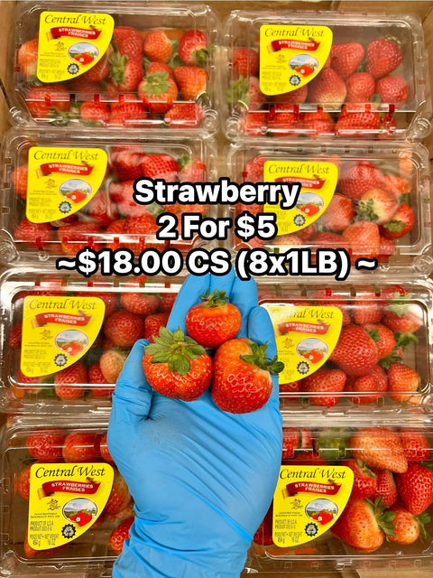 Strawberry Case 8x1LB (Promo)