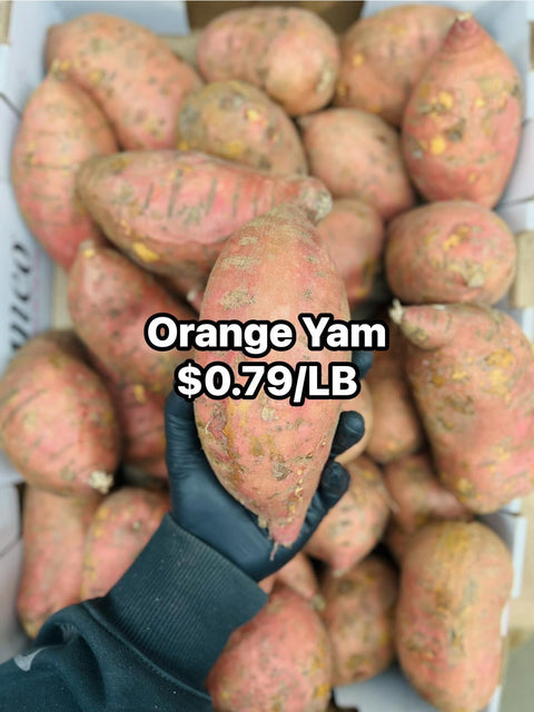 Field Grown Orange Yam (PROMO) (LB)