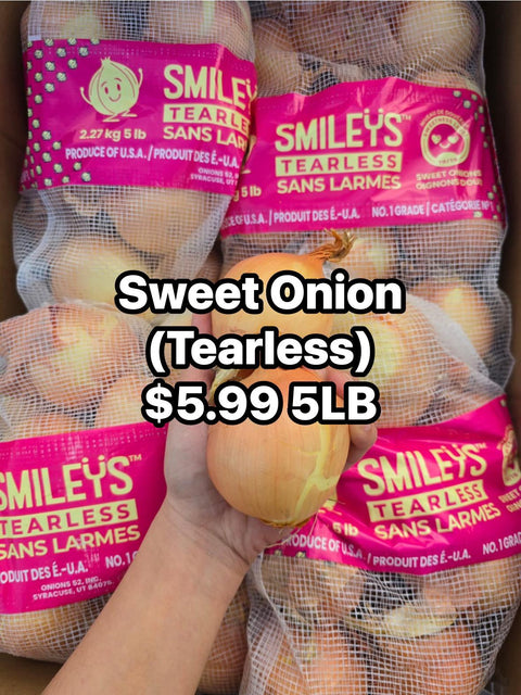 Sweet Onion Tearless (PROMO) (5LB)