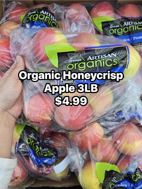 Organic HoneyCrisp Apple 3LB