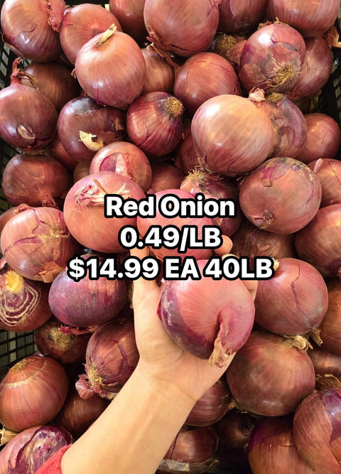 Onion Red 40Lb (CaseLot)