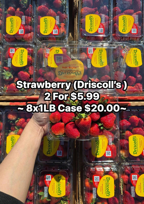 Strawberry 1LB (Driscoll’s) (CLAMSHELL)