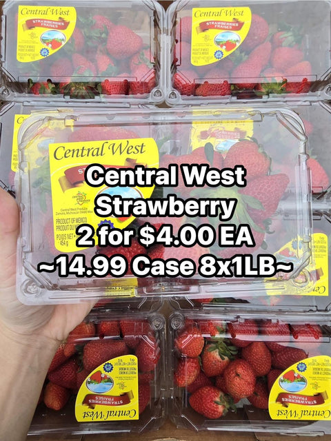 Strawberry Case 8x1LB (Promo)