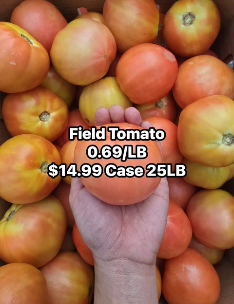 Field Tomato 25LB (CaseLot)