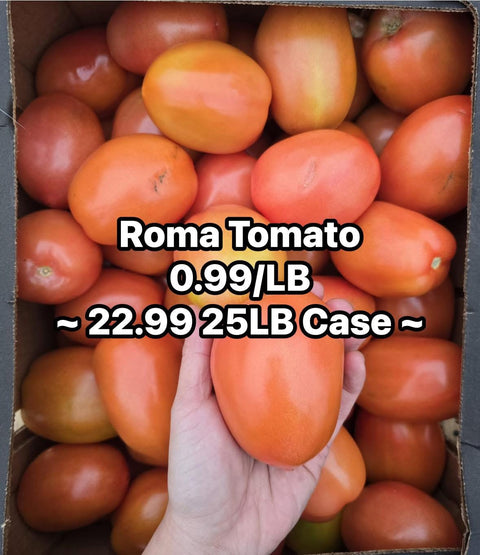 Roma Tomato 25LB (CaseLot)