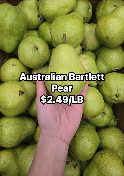 Bartlett Pear Australian  (Promo)(LB)