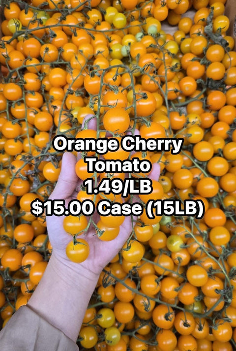 Orange Cherry Tomato (Caselot)