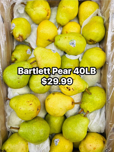 Bartlett Pear 40LB (Case) (Promo)