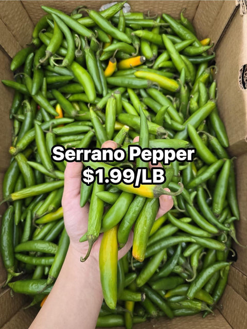 Serrano Pepper (PROMO) - Producecart