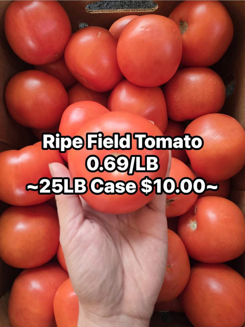 Ripe Tomato Round 25 LB  (Promo)