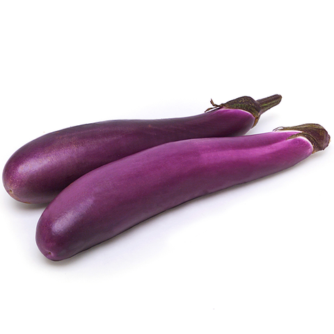 Chinese Eggplant 30LB Full Case (Premium Quality)