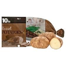 Potato Russet 10LB bag (EA) (No.1 Grade) - Producecart