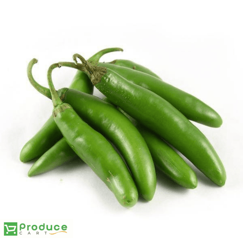 PEPPERS SERRANO GREEN 10 LBS freeshipping - producecartbc